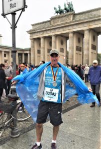 Ex Chair Patrick Mark's Son James, Berlin Marathon 2017