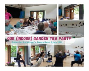 The Indoor Garden Tea Party (a collage of images)